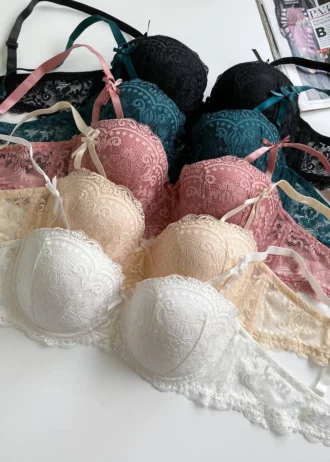 beautiful-lace-balconette-bras-of-different-colors-with-bows