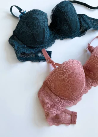 beautiful-greenish-blue-and-powdery-lace-balconette-bras-with-bows