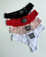 gentle-beige-white-red-and-black-lace-brazilian-panties-with-belts-Coeur-Joie