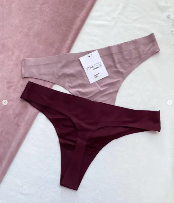 smooth-powdery-and-crimson-seamless-thongs-Finetoo