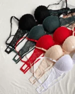 green-beige-black-white-and-red-lace-balconette-bras-with-push-up-and-belts