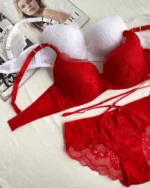 red-and-white-lace-sets-of-bras-with-thin-foam-and-panties-with-belts