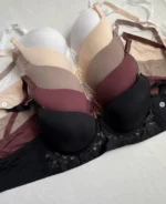 modern-smooth-bustier-bras-of-different-colors-with-beautiful-lace-on-the-lower-part-and-thin-foam