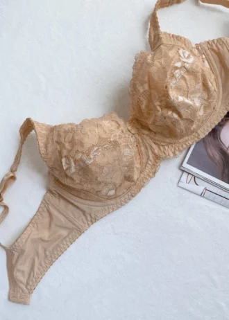 beige-lace-classic-bras-without-foam