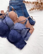 beautiful-dark-and-light-blue-and-beige-lace-balconette-bras-without-push-up-and-with-bows-and-belts-on-the-jeans