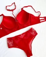 the-backside-of-a-seductive-red-set-of-a-bustier-bra-and-high-waisted-panties-with-belts-with-a-gentle-lace-pattern-mesh-and-a-choker