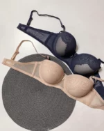 wonderful-blue-and-beige-smooth-balconette-bras-with-lace-on-the-upper-part-push-up-and-gentle-mesh