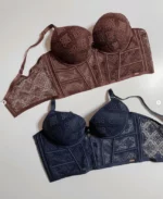 modern-crimson-and-blue-lace-bustier-bras-without-push-up