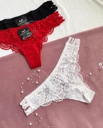 tempting-white-black-and-red-lace-thongs-with-belts-and-bows