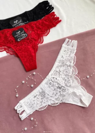 tempting-white-black-and-red-lace-thongs-with-belts-and-bows