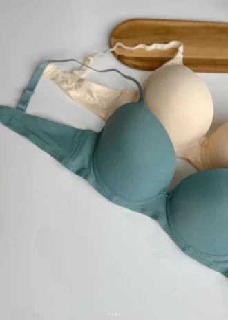 smooth-beige-and-light-blue-classic-bras-with-decorative-straps-for-C-cup