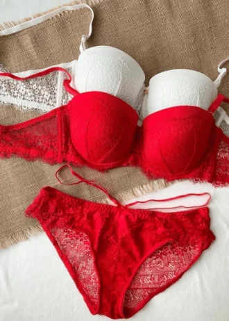 red-and-white-lace-sets-of-balconette-bras-with-push-up-and-panties-with-belts-C-cup