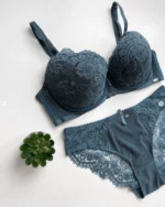 light-blue-lace-set-of-bra-and-panties-with-a-plant-nearby