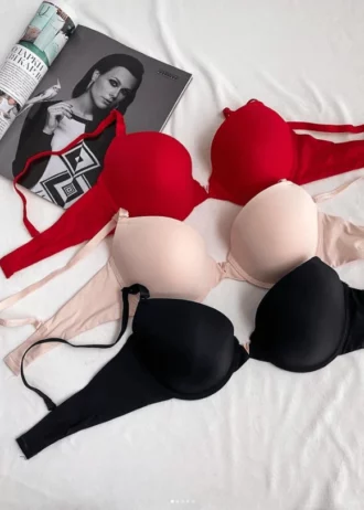 modern-smooth-red-black-and-beige-classic-bras-with-thin-foam