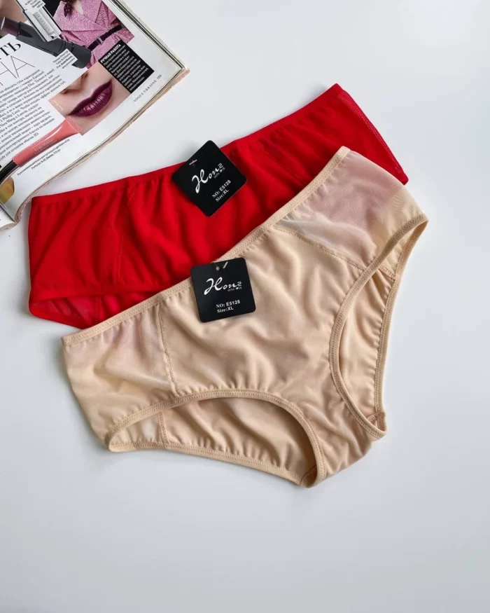 gentle-red-and-beige-smooth-panties-Hons