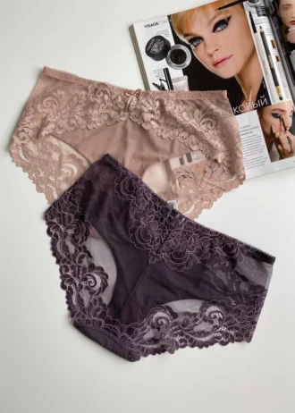 beautiful-beige-and-dark-purple-lace-high-waisted-panties-with-mesh