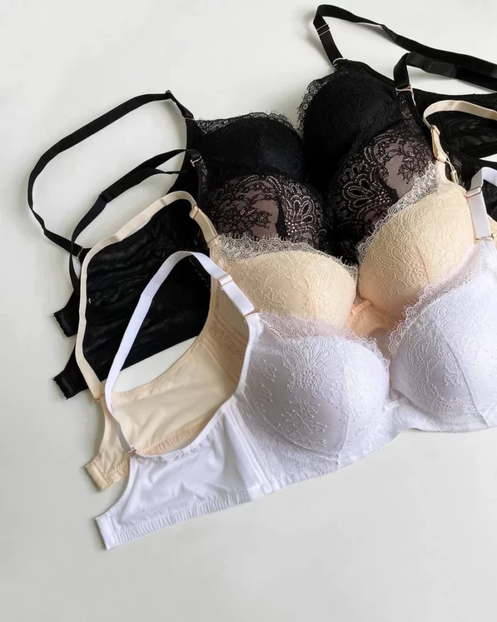 tempting-black-and-white-and-beige-lace-classic-bras-with-thin-push-up-D-cups