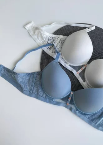 beautiful-blue-and-white-smooth-bustier-bras-with-flower-pattern-C-cups