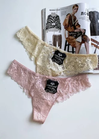 gentle-beige-and-pink-lace-thongs