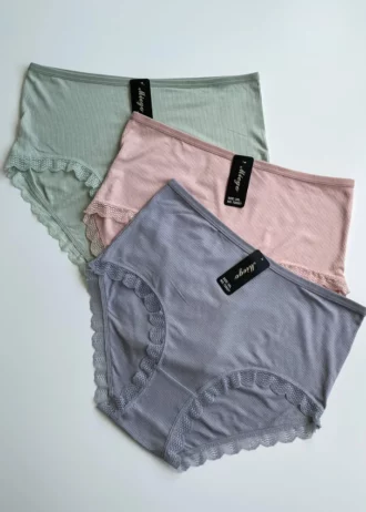 comfortable-flexible-light-blue-powdery-and-olive-high-waisted-panties