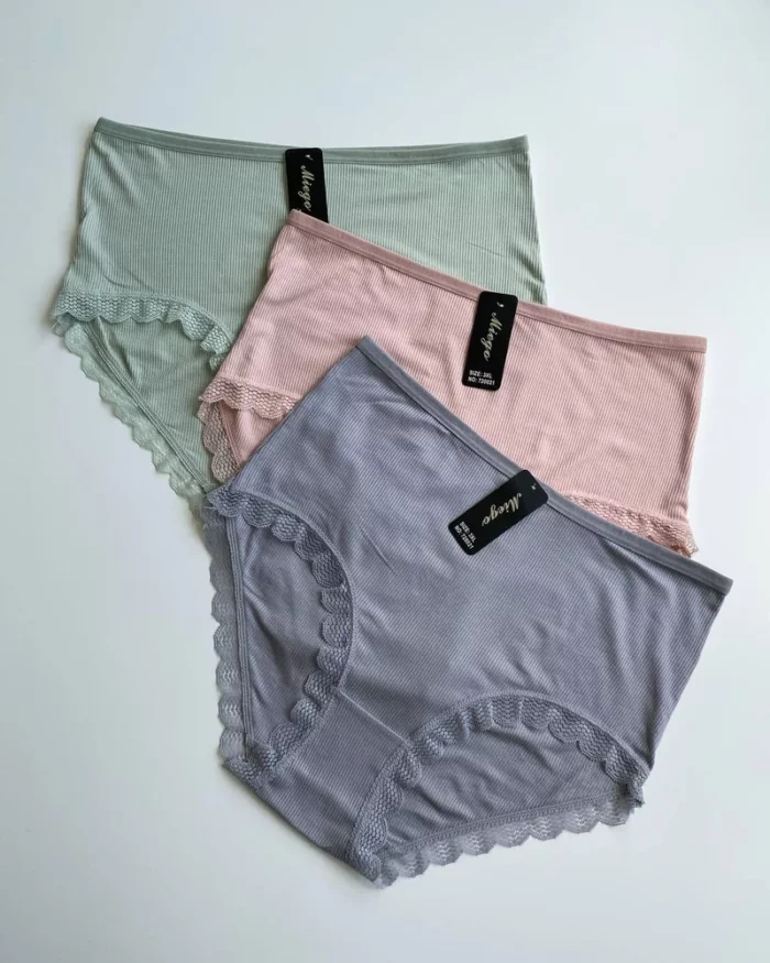 comfortable-flexible-light-blue-powdery-and-olive-high-waisted-panties