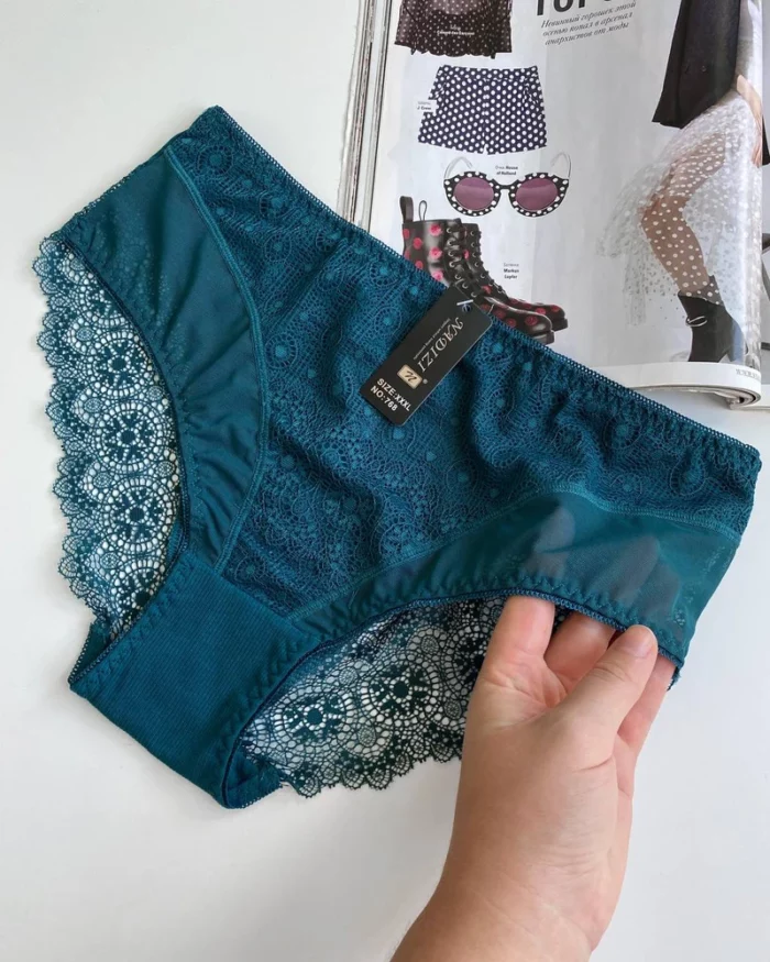 greenish-blue-high-waisted-lace-slips-XL-2XL-3XL